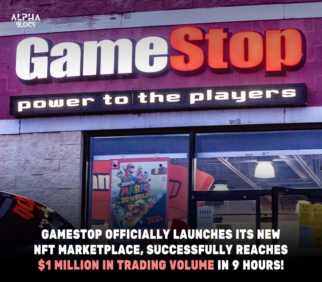  GameStop Launches Their New NFT Marketplace!