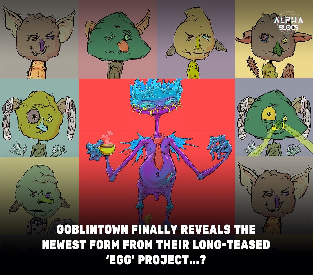  GoblinTown Reveals A New Form For Their NFTs