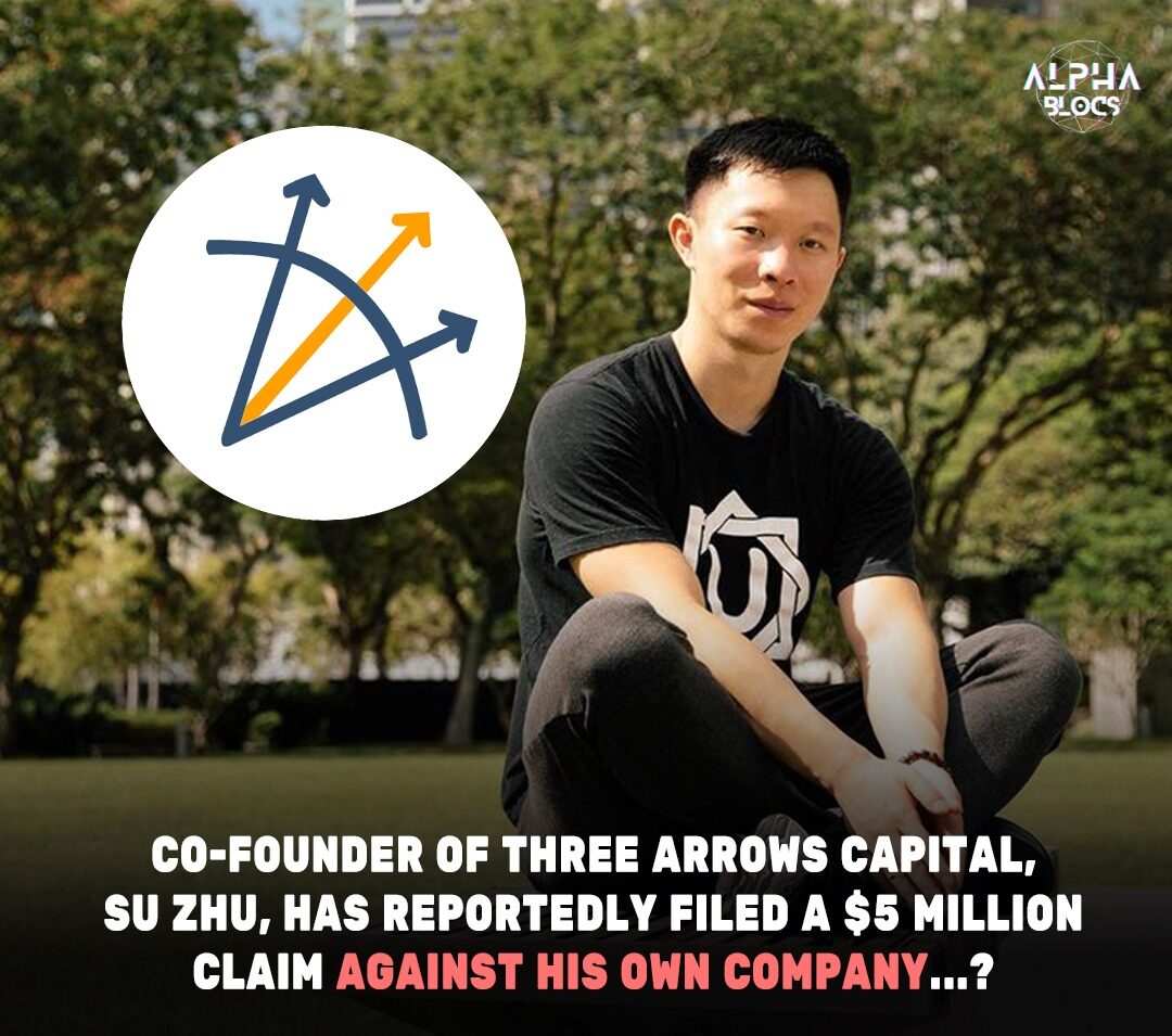  3ACs Su Zhu Files $5M Claim Against His Own Company