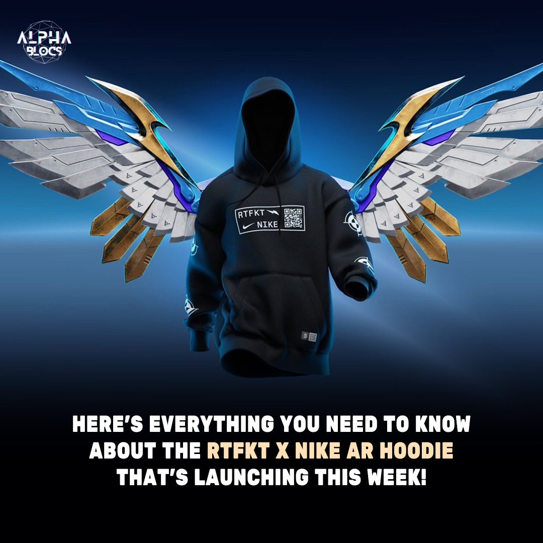  RTFKT x Nike AR Hoodie Launching This Week, Here Are The Details!