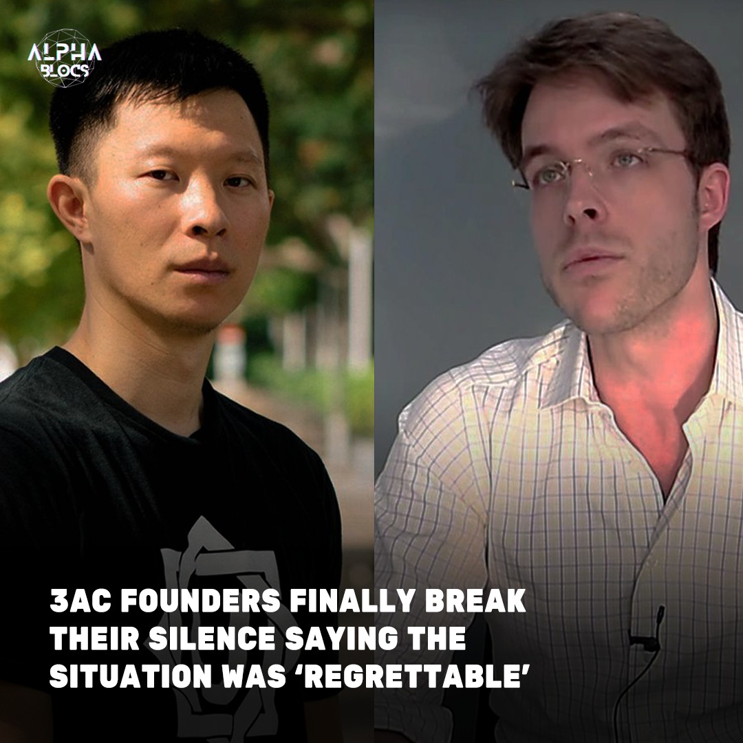  3AC Founders Break Their Silence, Here’s What They Said
