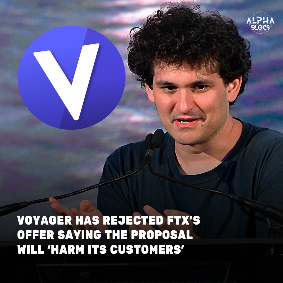  Voyager Releases A Letter of Rejection Offer From FTX
