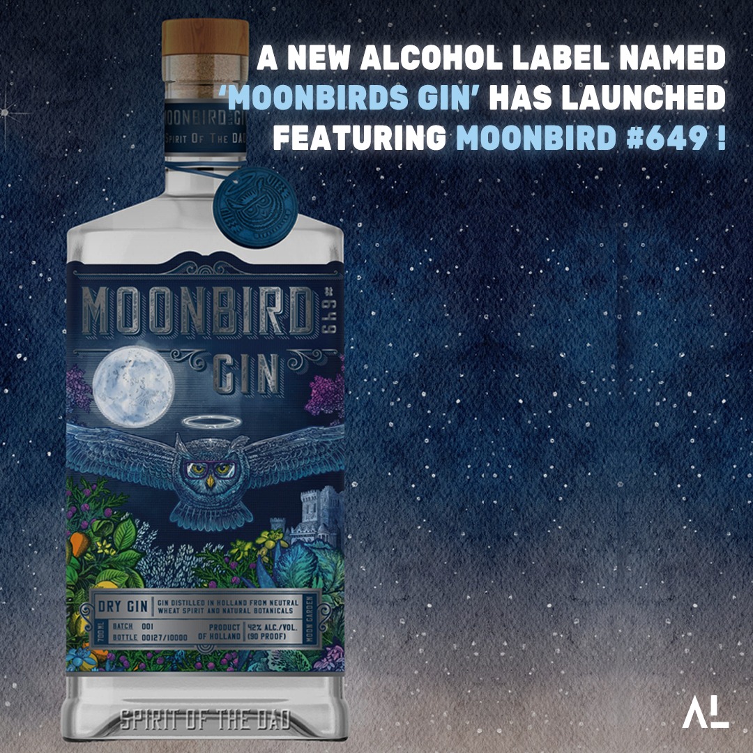  A New Gin Label Featuring Moonbirds NFT Is Launching!