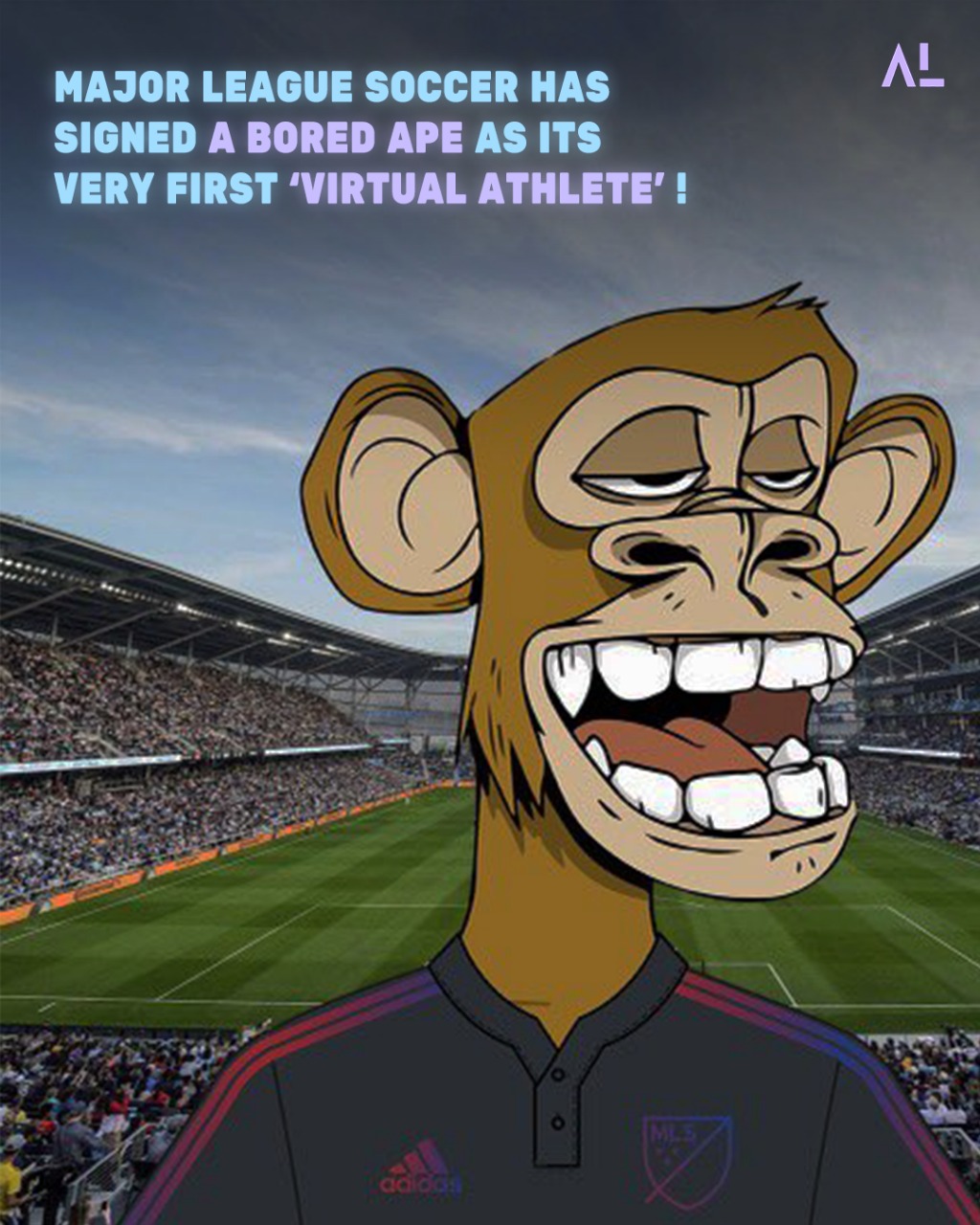  MLS Signs Bore Ape NFT As Their First Virtual Athlete