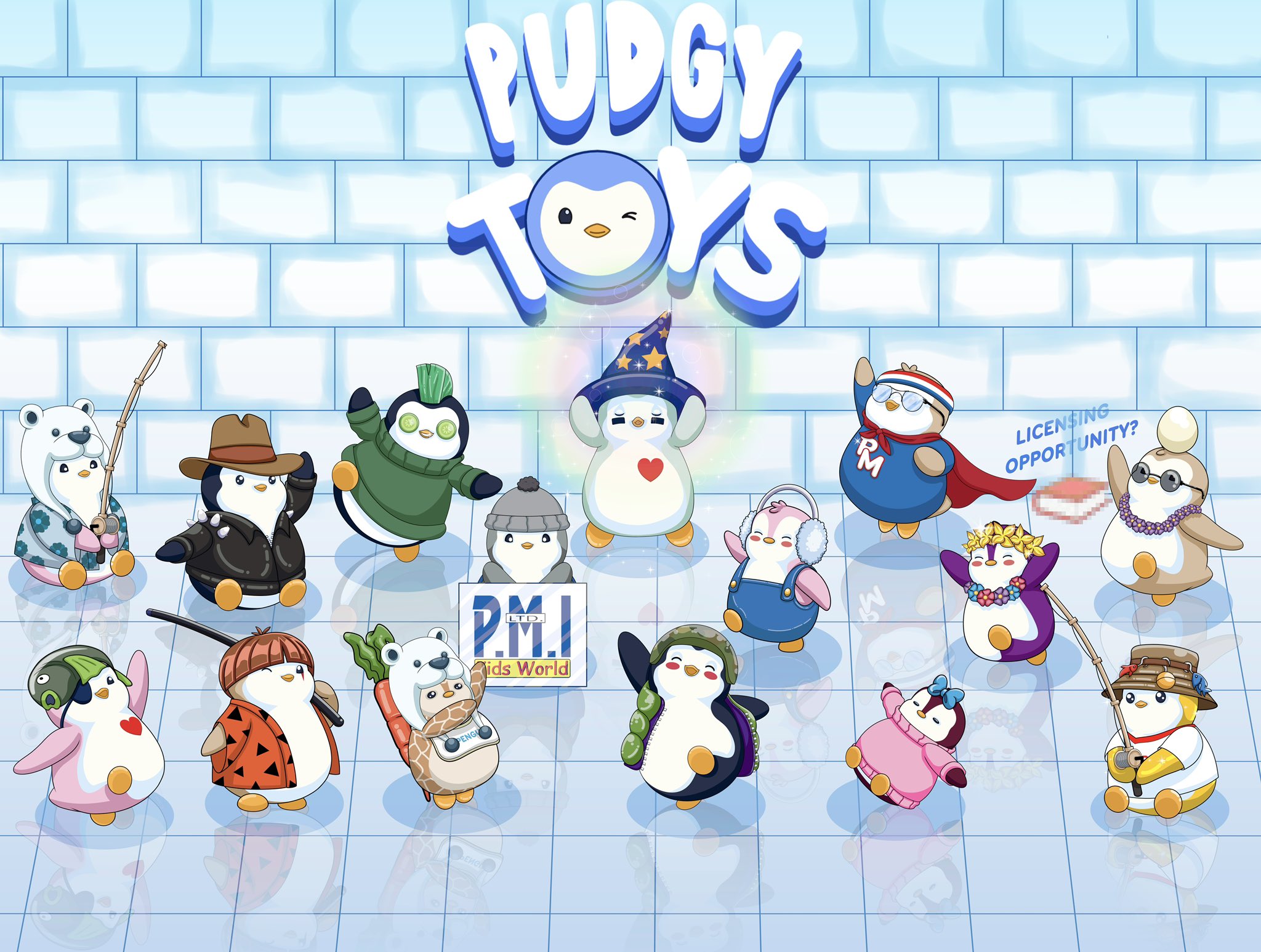 pudgy penguin New Toy Line