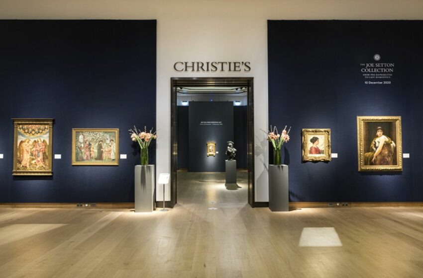  Christie’s Launches Its Own NFT On-chain Auction Platform Called “Christie’s 3.0”