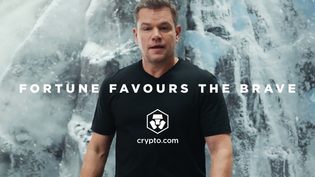 Crypto.com Matt Damon