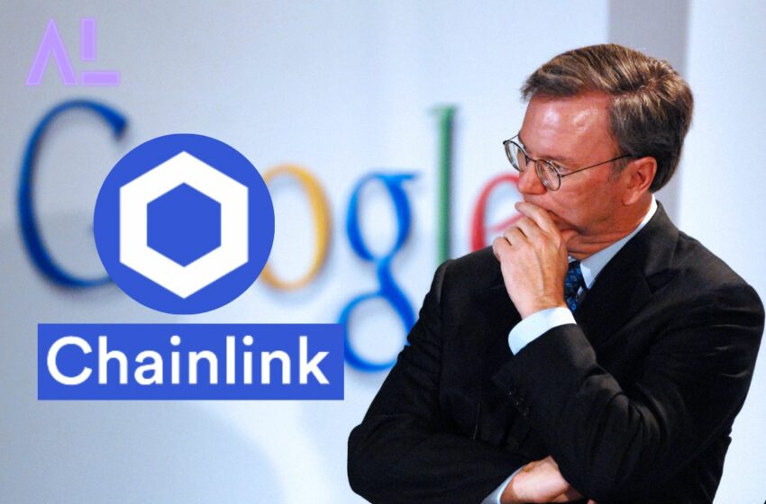  Why Former Google CEO Says Chainlink Has Huge Advantage Over Its Competitors